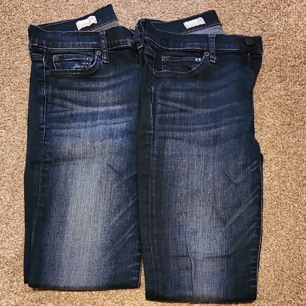 GAP Women's Dark Blue Straight Leg Jeans